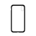Wozinsky Wozinsky Full Magnetic Case magnetyczne etui 360 pokrowiec na przód i tył z wbudowanym szkłem iPhone 12 Pro Max czarno-przezrocz