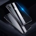 Wozinsky Wozinsky Full Magnetic Case magnetyczne etui 360 pokrowiec na przód i tył z wbudowanym szkłem iPhone 12 Pro Max czarno-przezrocz