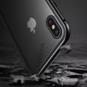 Wozinsky Wozinsky Full Magnetic Case magnetyczne etui 360 pokrowiec na przód i tył z wbudowanym szkłem iPhone 12 Pro Max czarno-przezrocz