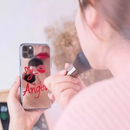 Kingxbar Kingxbar Angel lustrzane etui ozdobione oryginalnymi Kryształami Swarovskiego iPhone 11 Pro Max lusterko przezroczysty