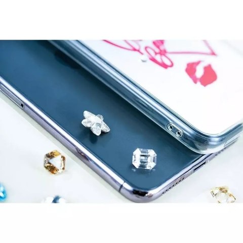 Kingxbar Kingxbar Angel lustrzane etui ozdobione oryginalnymi Kryształami Swarovskiego iPhone 11 Pro Max lusterko przezroczysty Kingxbar Kingxbar Angel lustrzane etui ozdobione oryginalnymi Kryształami Swarovskiego iPhone 11 Pro Max lusterko przezroczysty