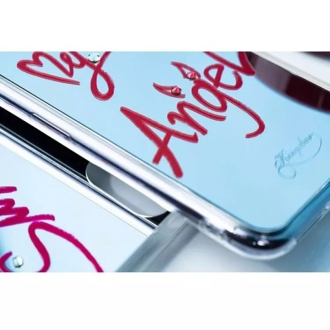 Kingxbar Kingxbar Angel lustrzane etui ozdobione oryginalnymi Kryształami Swarovskiego iPhone 11 Pro Max lusterko przezroczysty Kingxbar Kingxbar Angel lustrzane etui ozdobione oryginalnymi Kryształami Swarovskiego iPhone 11 Pro Max lusterko przezroczysty