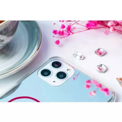 Kingxbar Kingxbar Angel lustrzane etui ozdobione oryginalnymi Kryształami Swarovskiego iPhone 11 Pro Max lusterko przezroczysty Kingxbar Kingxbar Angel lustrzane etui ozdobione oryginalnymi Kryształami Swarovskiego iPhone 11 Pro Max lusterko przezroczysty
