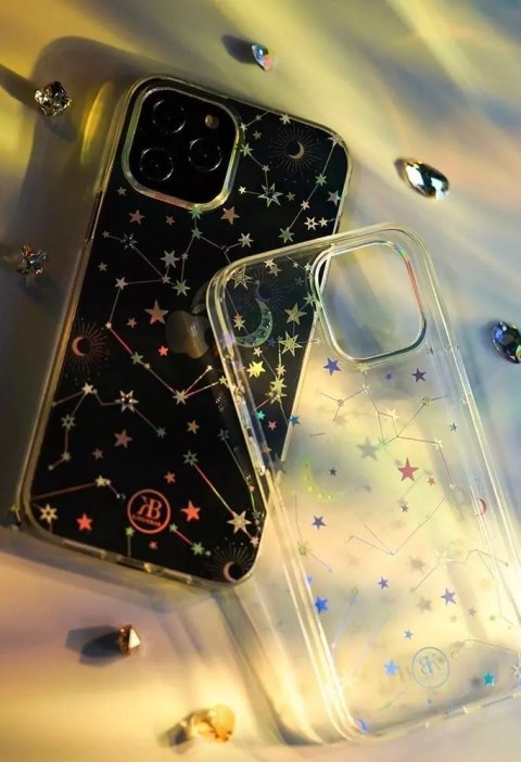 Kingxbar Kingxbar Lucky Series etui ozdobione oryginalnymi Kryształami Swarovskiego iPhone 12 mini przezroczysty (Clover) Kingxbar Kingxbar Lucky Series etui ozdobione oryginalnymi Kryształami Swarovskiego iPhone 12 mini przezroczysty (Clover)