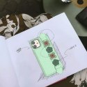 Kingxbar Kingxbar Sweet Series żelowe etui ozdobione oryginalnymi Kryształami Swarovskiego z podstawką iPhone 12 mini zielony