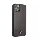 Mercedes Mercedes MEHCN58VWOBR iPhone 11 Pro hard case brązowy/brown Wood Line Rosewood