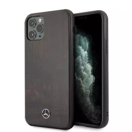 Mercedes Mercedes MEHCN65VWOBR iPhone 11 Pro Max hard case brązowy/brown Wood Line Rosewood