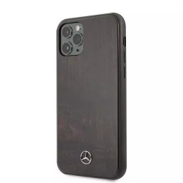 Mercedes Mercedes MEHCN65VWOBR iPhone 11 Pro Max hard case brązowy/brown Wood Line Rosewood