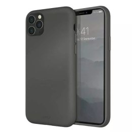 UNIQ UNIQ etui Lino Hue iPhone 11 Pro Max szary/moss grey