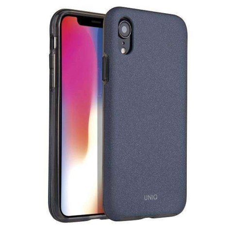 UNIQ UNIQ etui Lithos iPhone Xr niebieski /azure blue UNIQ UNIQ etui Lithos iPhone Xr niebieski /azure blue