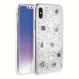 UNIQ UNIQ etui Lumence Clear iPhone Xs Max srebrny/Perivvinkle silver