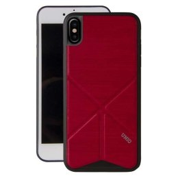 UNIQ UNIQ etui Transforma Ligne iPhone X/Xs czerwony/fire red