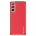 Dux Ducis Dux Ducis Yolo eleganckie etui pokrowiec ze skóry ekologicznej Samsung Galaxy S22+ (S22 Plus) czerwony