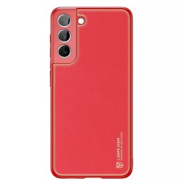 Dux Ducis Dux Ducis Yolo eleganckie etui pokrowiec ze skóry ekologicznej Samsung Galaxy S22+ (S22 Plus) czerwony