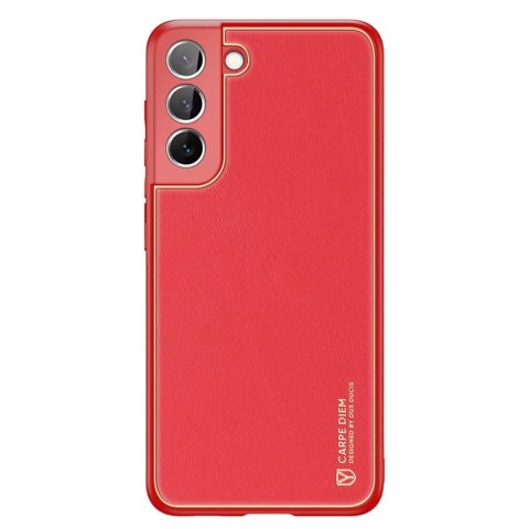 Dux Ducis Dux Ducis Yolo eleganckie etui pokrowiec ze skóry ekologicznej Samsung Galaxy S22+ (S22 Plus) czerwony Dux Ducis Dux Ducis Yolo eleganckie etui pokrowiec ze skóry ekologicznej Samsung Galaxy S22+ (S22 Plus) czerwony