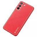Dux Ducis Dux Ducis Yolo eleganckie etui pokrowiec ze skóry ekologicznej Samsung Galaxy S22+ (S22 Plus) czerwony
