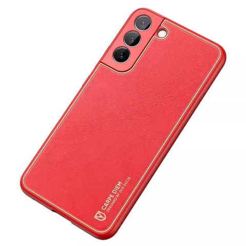 Dux Ducis Dux Ducis Yolo eleganckie etui pokrowiec ze skóry ekologicznej Samsung Galaxy S22+ (S22 Plus) czerwony Dux Ducis Dux Ducis Yolo eleganckie etui pokrowiec ze skóry ekologicznej Samsung Galaxy S22+ (S22 Plus) czerwony