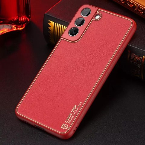 Dux Ducis Dux Ducis Yolo eleganckie etui pokrowiec ze skóry ekologicznej Samsung Galaxy S22+ (S22 Plus) czerwony Dux Ducis Dux Ducis Yolo eleganckie etui pokrowiec ze skóry ekologicznej Samsung Galaxy S22+ (S22 Plus) czerwony