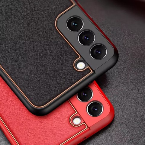 Dux Ducis Dux Ducis Yolo eleganckie etui pokrowiec ze skóry ekologicznej Samsung Galaxy S22+ (S22 Plus) czerwony Dux Ducis Dux Ducis Yolo eleganckie etui pokrowiec ze skóry ekologicznej Samsung Galaxy S22+ (S22 Plus) czerwony