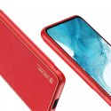 Dux Ducis Dux Ducis Yolo eleganckie etui pokrowiec ze skóry ekologicznej Samsung Galaxy S22+ (S22 Plus) czerwony