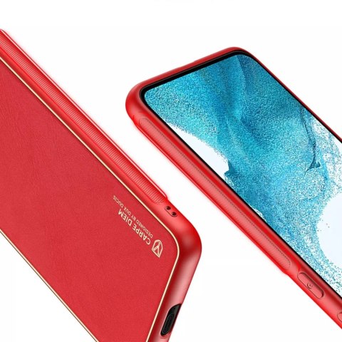 Dux Ducis Dux Ducis Yolo eleganckie etui pokrowiec ze skóry ekologicznej Samsung Galaxy S22+ (S22 Plus) czerwony Dux Ducis Dux Ducis Yolo eleganckie etui pokrowiec ze skóry ekologicznej Samsung Galaxy S22+ (S22 Plus) czerwony