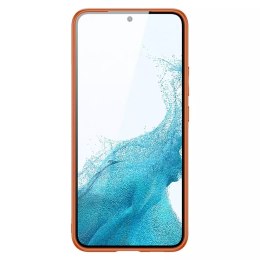 Dux Ducis Dux Ducis Yolo eleganckie etui pokrowiec ze skóry ekologicznej Samsung Galaxy S22+ (S22 Plus) pomarańczowy