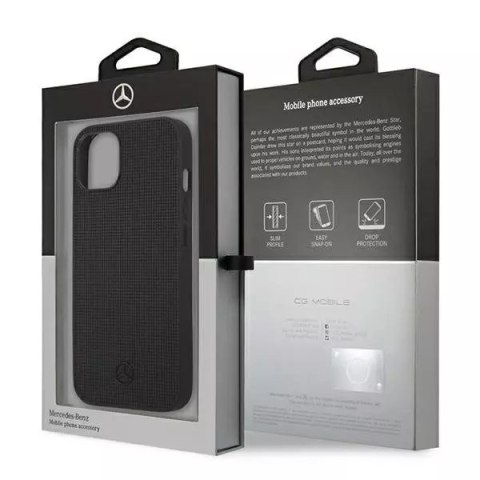 Mercedes Mercedes MEHCP13MMBLBK etui pokrowiec do iPhone 13 6,1" czarny Mercedes Mercedes MEHCP13MMBLBK etui pokrowiec do iPhone 13 6,1" czarny