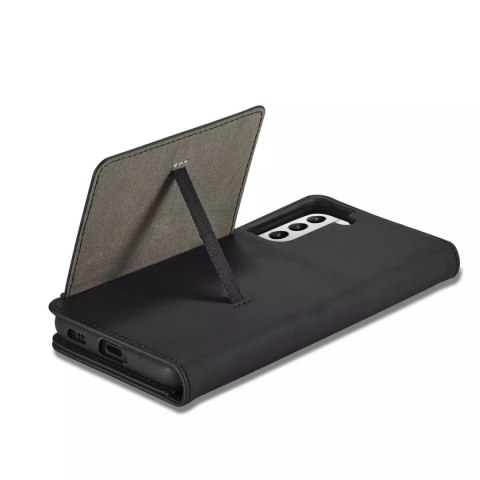 ProducentTymczasowy Magnet Card Case etui do Samsung Galaxy S22+ (S22 Plus) pokrowiec portfel na karty kartę podstawka czarny ProducentTymczasowy Magnet Card Case etui do Samsung Galaxy S22+ (S22 Plus) pokrowiec portfel na karty kartę podstawka czarny