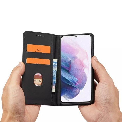 ProducentTymczasowy Magnet Card Case etui do Samsung Galaxy S22+ (S22 Plus) pokrowiec portfel na karty kartę podstawka czarny ProducentTymczasowy Magnet Card Case etui do Samsung Galaxy S22+ (S22 Plus) pokrowiec portfel na karty kartę podstawka czarny