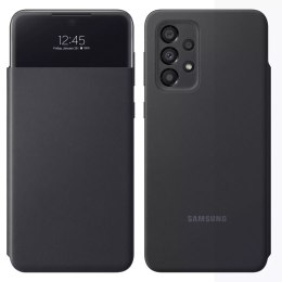 Samsung Samsung S View Wallet Cover etui kabura bookcase Galaxy A33 czarny (EF-EA336PBEGEE)
