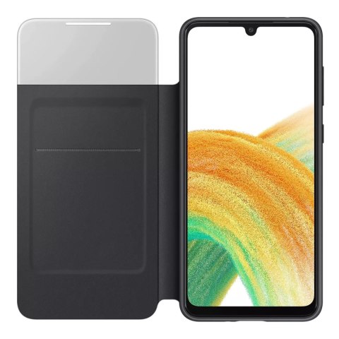 Samsung Samsung S View Wallet Cover etui kabura bookcase Galaxy A33 czarny (EF-EA336PBEGEE) Samsung Samsung S View Wallet Cover etui kabura bookcase Galaxy A33 czarny (EF-EA336PBEGEE)