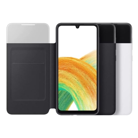 Samsung Samsung S View Wallet Cover etui kabura bookcase Galaxy A33 czarny (EF-EA336PBEGEE) Samsung Samsung S View Wallet Cover etui kabura bookcase Galaxy A33 czarny (EF-EA336PBEGEE)