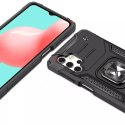 Wozinsky Wozinsky Ring Armor pancerne hybrydowe etui pokrowiec + magnetyczny uchwyt Samsung Galaxy A73 czarny