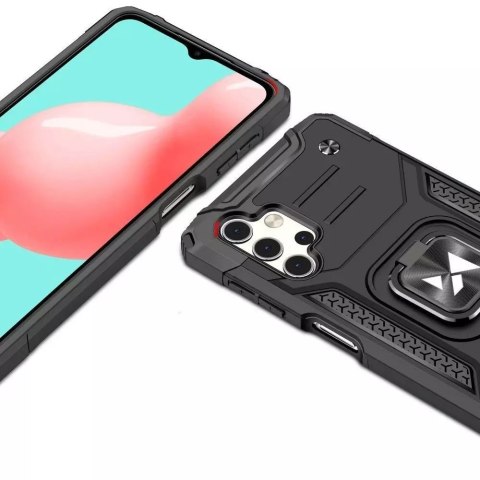 Wozinsky Wozinsky Ring Armor pancerne hybrydowe etui pokrowiec + magnetyczny uchwyt Samsung Galaxy A73 czarny Wozinsky Wozinsky Ring Armor pancerne hybrydowe etui pokrowiec + magnetyczny uchwyt Samsung Galaxy A73 czarny