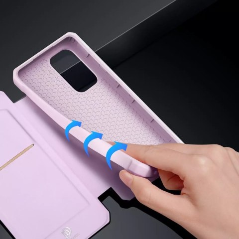Dux Ducis DUX DUCIS Skin X kabura etui pokrowiec z klapką Samsung Galaxy A73 różowy Dux Ducis DUX DUCIS Skin X kabura etui pokrowiec z klapką Samsung Galaxy A73 różowy