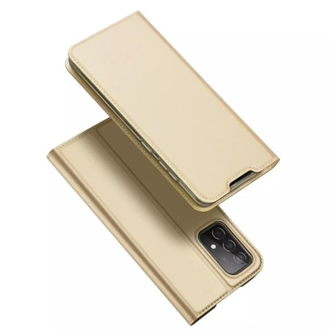 Dux Ducis Dux Ducis Skin Pro kabura etui pokrowiec z klapką Samsung Galaxy A73 złoty Dux Ducis Dux Ducis Skin Pro kabura etui pokrowiec z klapką Samsung Galaxy A73 złoty