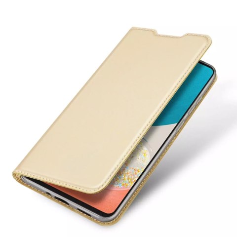 Dux Ducis Dux Ducis Skin Pro kabura etui pokrowiec z klapką Samsung Galaxy A73 złoty Dux Ducis Dux Ducis Skin Pro kabura etui pokrowiec z klapką Samsung Galaxy A73 złoty