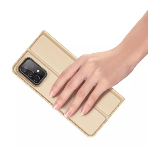Dux Ducis Dux Ducis Skin Pro kabura etui pokrowiec z klapką Samsung Galaxy A73 złoty Dux Ducis Dux Ducis Skin Pro kabura etui pokrowiec z klapką Samsung Galaxy A73 złoty