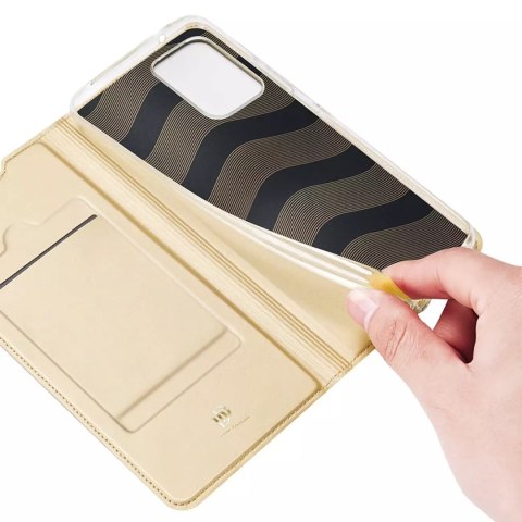 Dux Ducis Dux Ducis Skin Pro kabura etui pokrowiec z klapką Samsung Galaxy A73 złoty Dux Ducis Dux Ducis Skin Pro kabura etui pokrowiec z klapką Samsung Galaxy A73 złoty