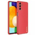 Dux Ducis Dux Ducis Yolo eleganckie etui pokrowiec ze skóry ekologicznej Samsung Galaxy A13 5G czerwony