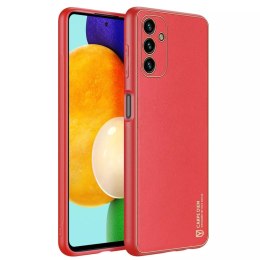 Dux Ducis Dux Ducis Yolo eleganckie etui pokrowiec ze skóry ekologicznej Samsung Galaxy A13 5G czerwony