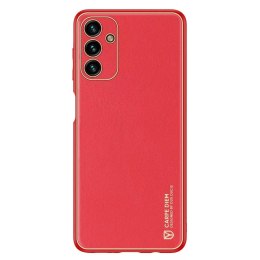 Dux Ducis Dux Ducis Yolo eleganckie etui pokrowiec ze skóry ekologicznej Samsung Galaxy A13 5G czerwony