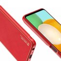 Dux Ducis Dux Ducis Yolo eleganckie etui pokrowiec ze skóry ekologicznej Samsung Galaxy A13 5G czerwony