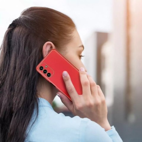 Dux Ducis Dux Ducis Yolo eleganckie etui pokrowiec ze skóry ekologicznej Samsung Galaxy A13 5G czerwony Dux Ducis Dux Ducis Yolo eleganckie etui pokrowiec ze skóry ekologicznej Samsung Galaxy A13 5G czerwony