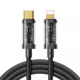Joyroom Joyroom kabel przewód USB Typ C - Lightning PD 20W 1.2m czarny (S-CL020A12-black)