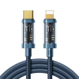 Joyroom Joyroom kabel przewód USB Typ C - Lightning PD 20W 1.2m niebieski (S-CL020A12-blue)