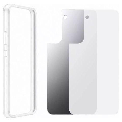 Samsung Samsung Frame Cover etui do Samsung Galaxy S22+ (S22 Plus) SM-S906B/DS przezroczysty (EF-MS906CTEGWW) Samsung Samsung Frame Cover etui do Samsung Galaxy S22+ (S22 Plus) SM-S906B/DS przezroczysty (EF-MS906CTEGWW)