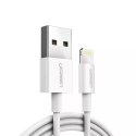 UGreen Ugreen kabel przewód USB - Lightning MFI 1m 2,4A biały (20728)