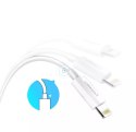 UGreen Ugreen kabel przewód USB - Lightning MFI 1m 2,4A biały (20728)