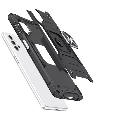 Wozinsky Wozinsky Ring Armor pancerne hybrydowe etui pokrowiec + magnetyczny uchwyt Samsung Galaxy A53 5G czarny Wozinsky Wozinsky Ring Armor pancerne hybrydowe etui pokrowiec + magnetyczny uchwyt Samsung Galaxy A53 5G czarny